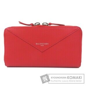 Balenciaga Paper Continental Long Wallet Calfskin